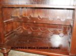 MONTEGO Glass Cabinet (lamp on)